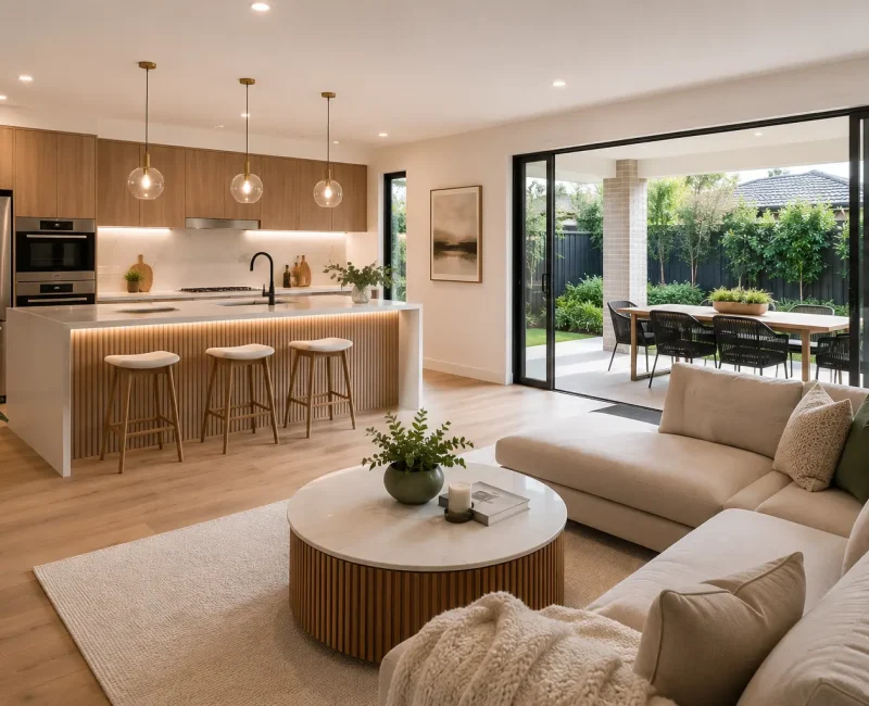 Renovated modern home interior in Sydney